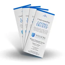 Living Trust Brochures mockup